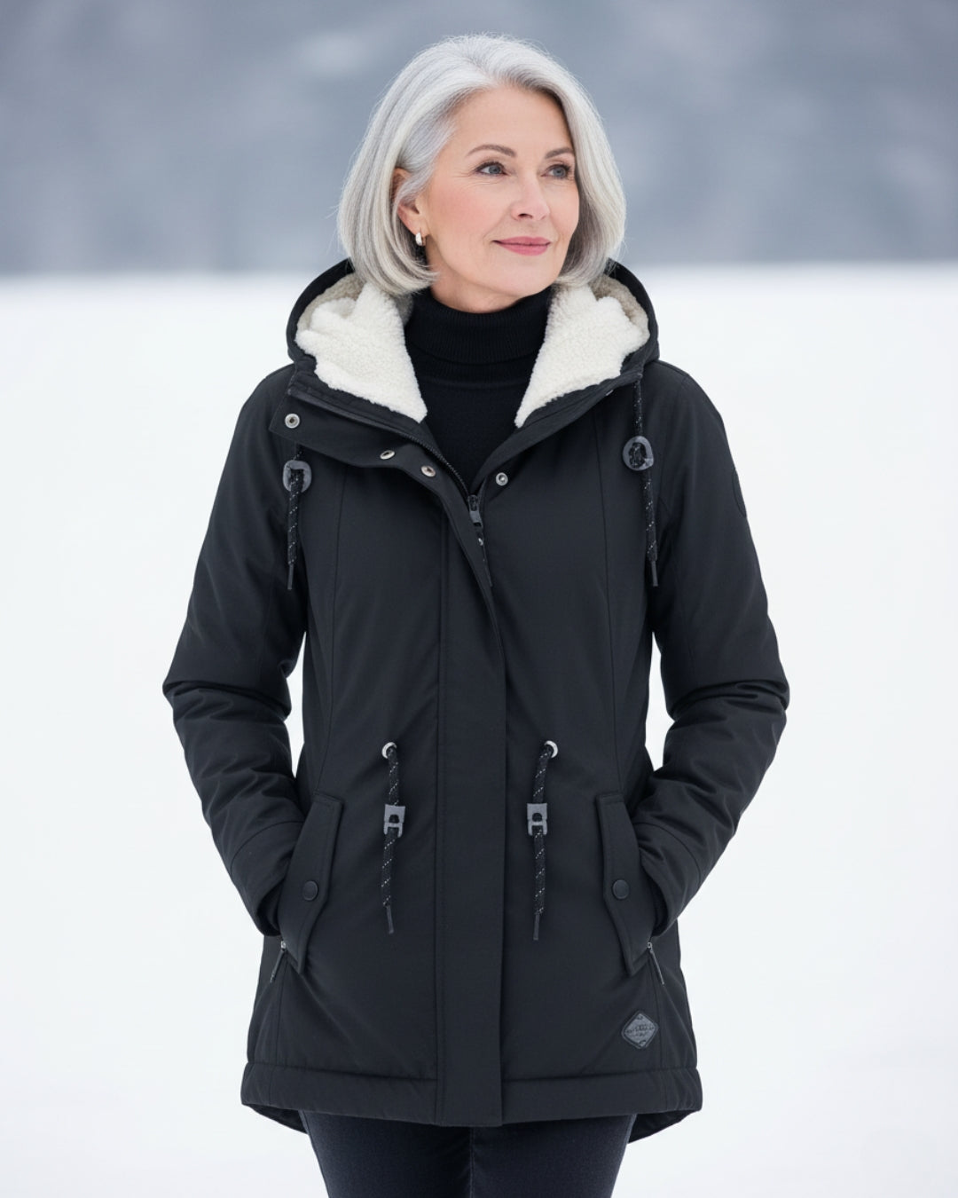Hilma | Sherpavuorattu parka | Anne Helsinki