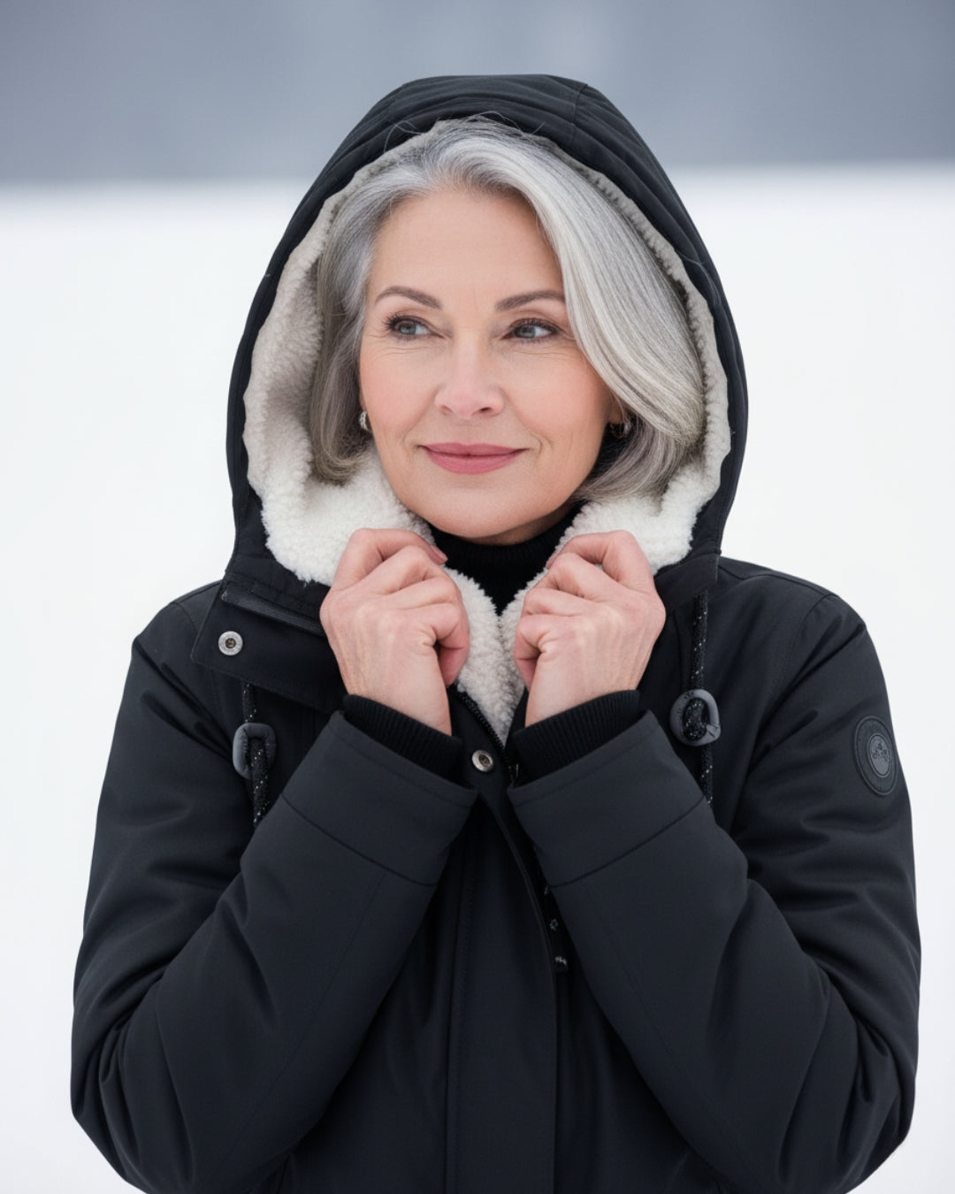 Hilma | Sherpavuorattu parka | Anne Helsinki
