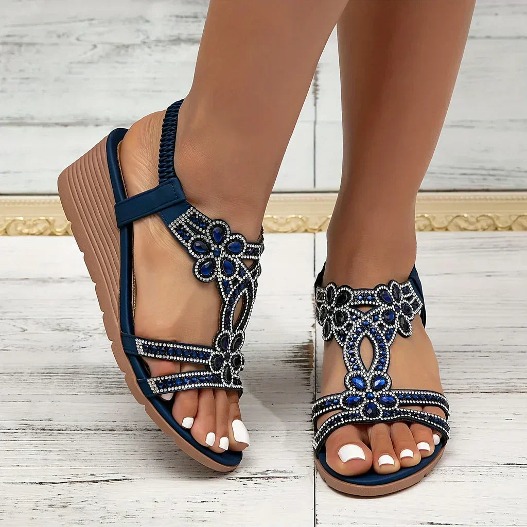 Tamara | Luxe wedge sandalet | Anne Helsinki