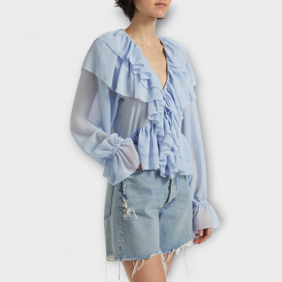 Martha | Soraya ruffles-paita | Anne Helsinki
