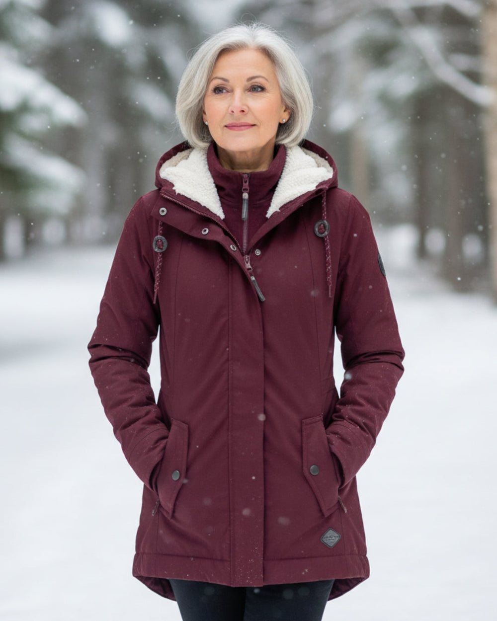 Hilma | Sherpavuorattu parka | Anne Helsinki