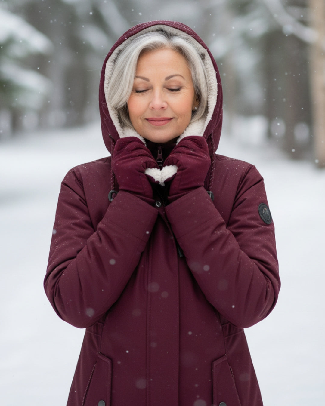 Hilma | Sherpavuorattu parka | Anne Helsinki