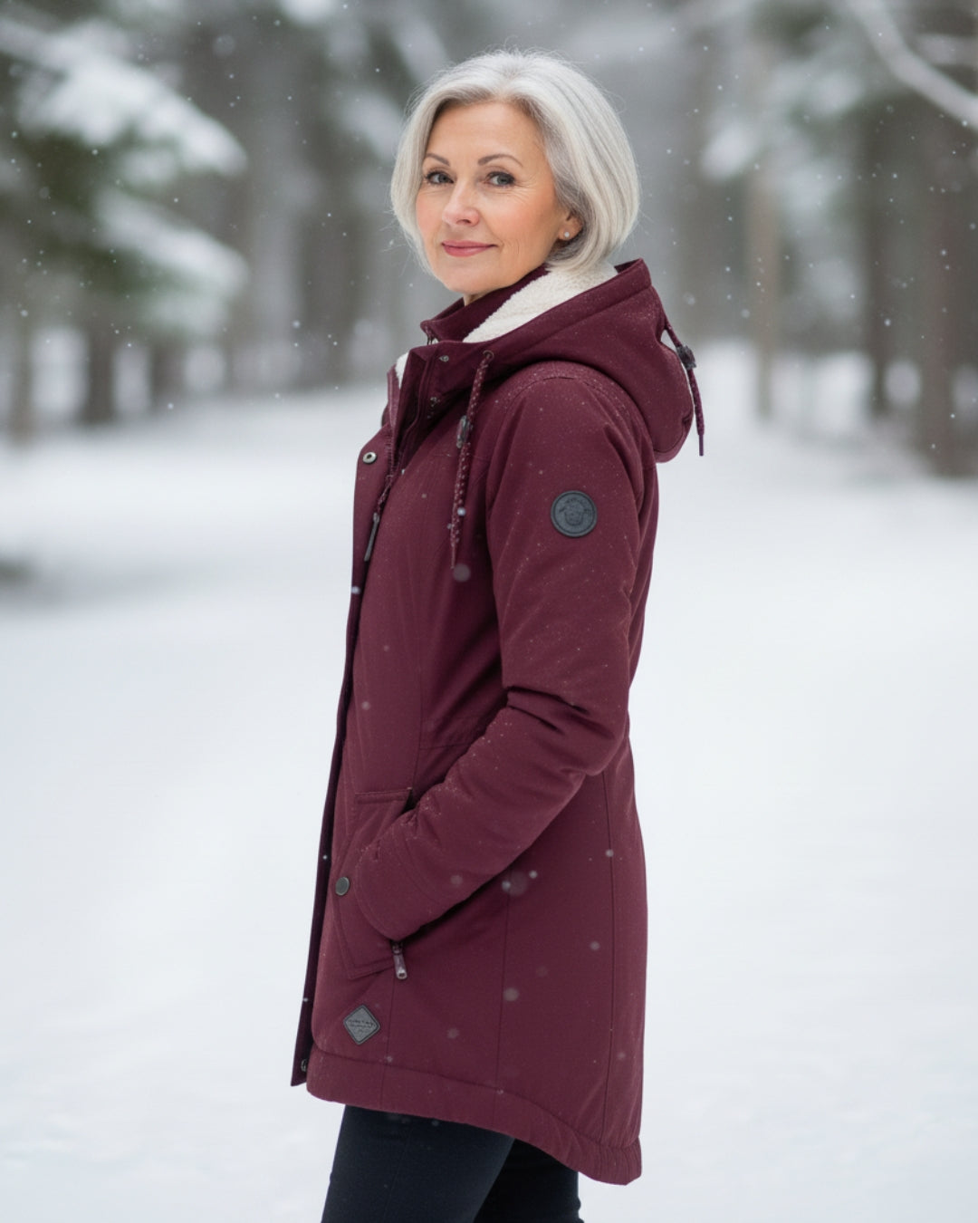 Hilma | Sherpavuorattu parka | Anne Helsinki