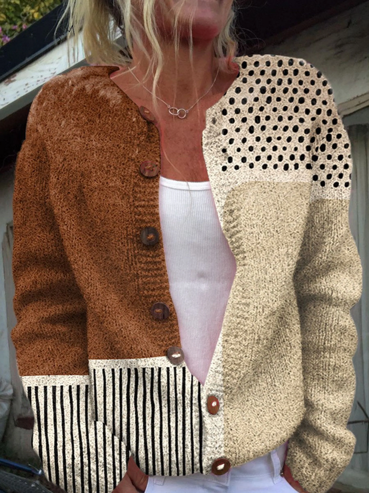Eloise | Kukkakuosinen vintageneuletakki | Anne Helsinki