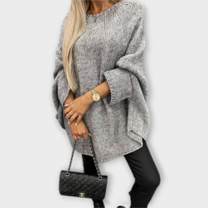 Isabelle | Tyylikäs naisten neulepaita round neck | Anne Helsinki
