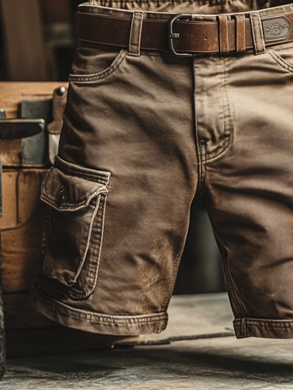 Cazel | Retro-cargoshortsit | Anne Helsinki
