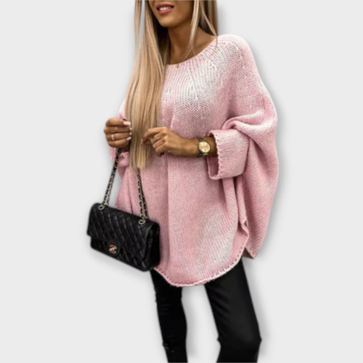 Isabelle | Tyylikäs naisten neulepaita round neck | Anne Helsinki