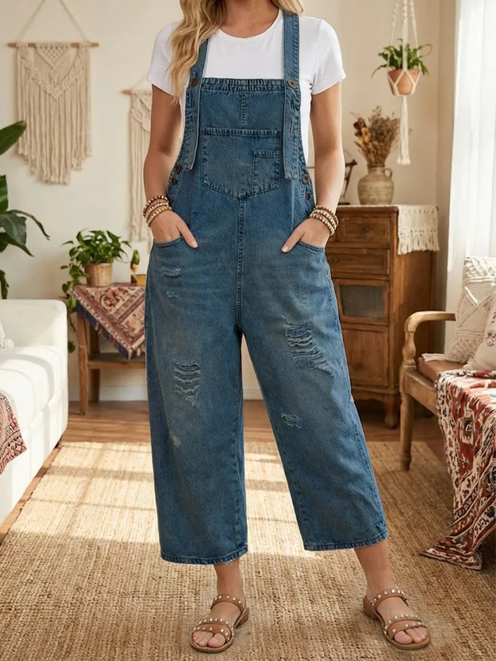 Aurevia | Vintage-ilmeinen denim-haalari | Anne Helsinki