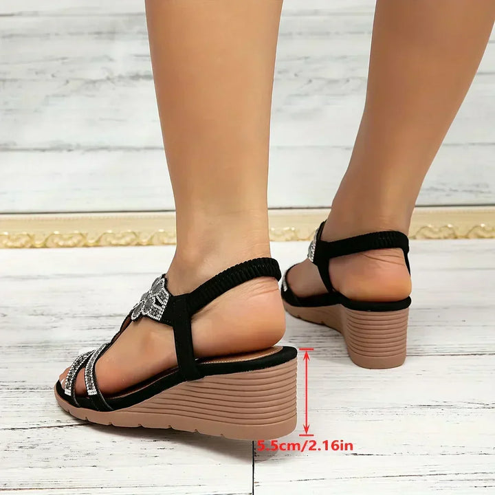 Tamara | Luxe wedge sandalet | Anne Helsinki
