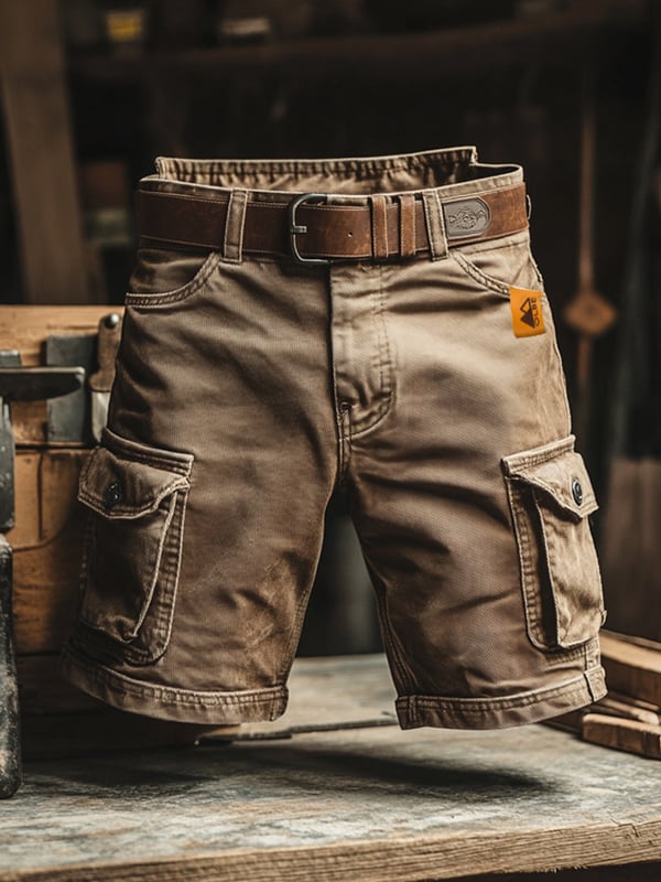 Cazel | Retro-cargoshortsit | Anne Helsinki