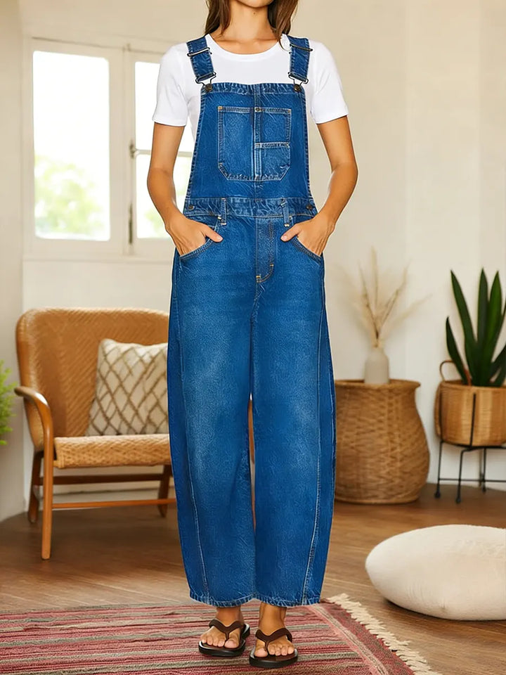 Nora | Denim yleisöhaalari taskuilla | Anne Helsinki