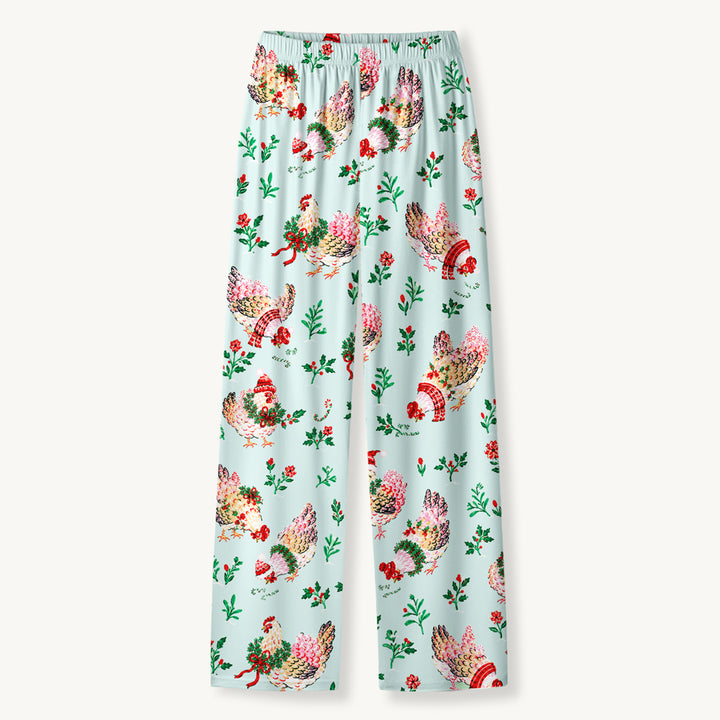 Black Cat & Pumpkin Patch Print Long Pajama Set  Sale - CottonPoppy