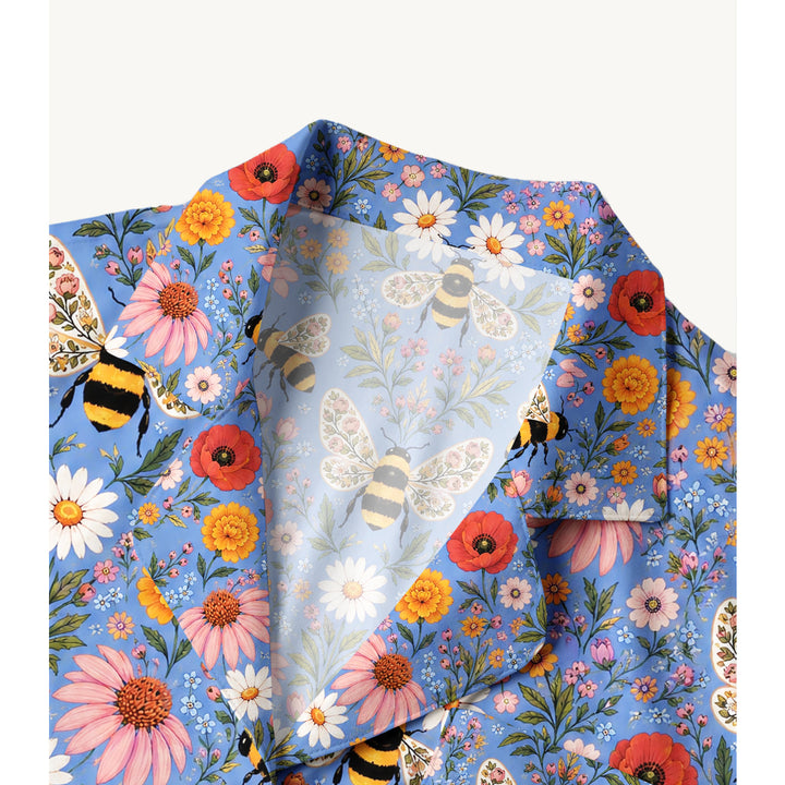 Black Cat & Pumpkin Patch Print Long Pajama Set  Sale - CottonPoppy