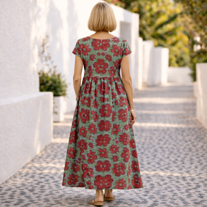 Valencia | Tyylikäs kukallinen mekko | Anne Helsinki
