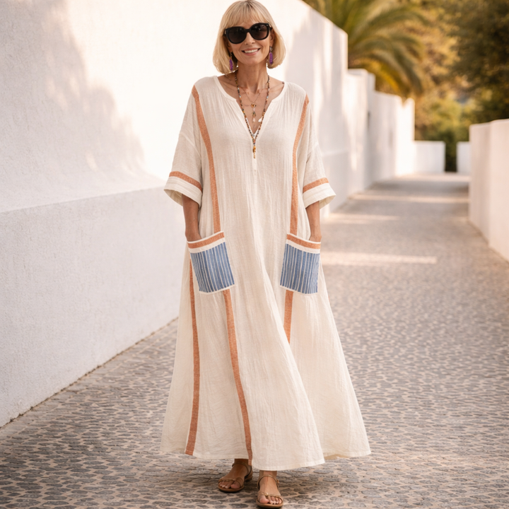 Susan | Imarteleva maxi kesämekko | Anne Helsinki