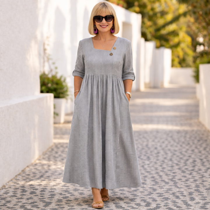 Cleomarie | Elegantti midi mekko | Anne Helsinki