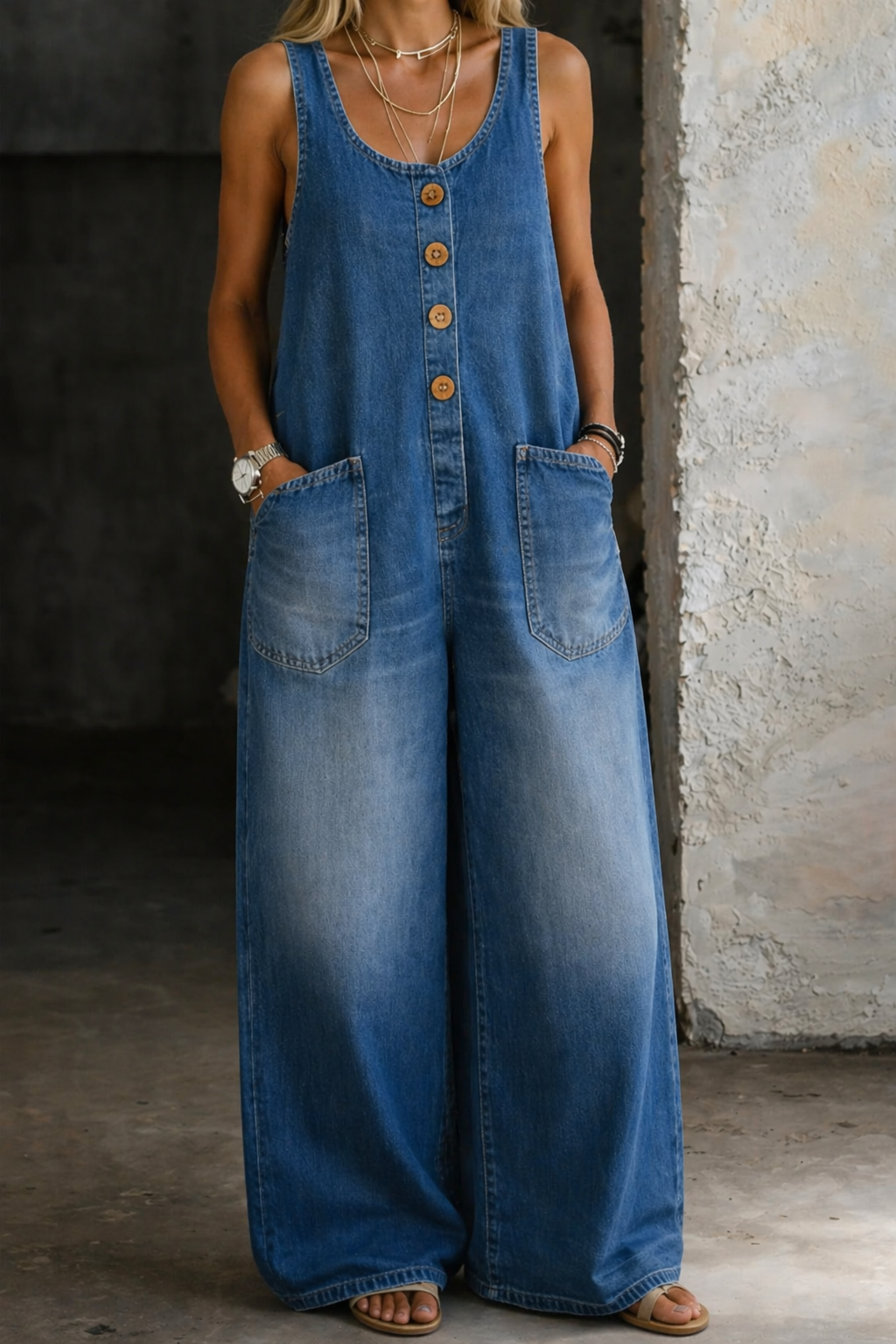 Iina | Vintage-pesty puuvillahaalari | Anne Helsinki