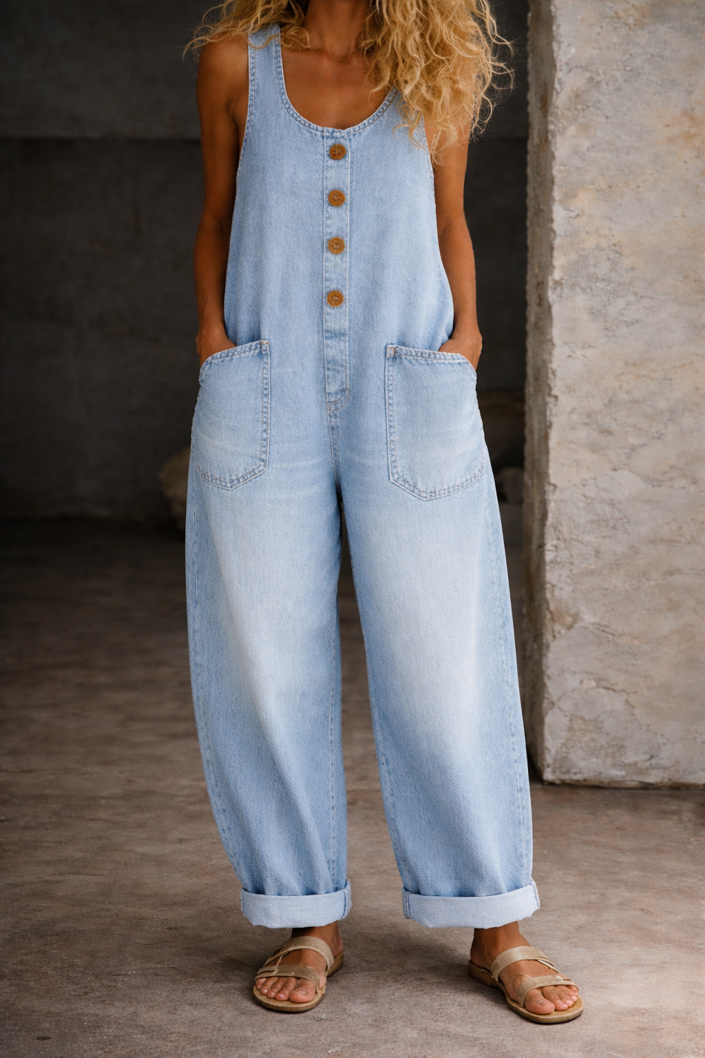 Iina | Vintage-pesty puuvillahaalari | Anne Helsinki