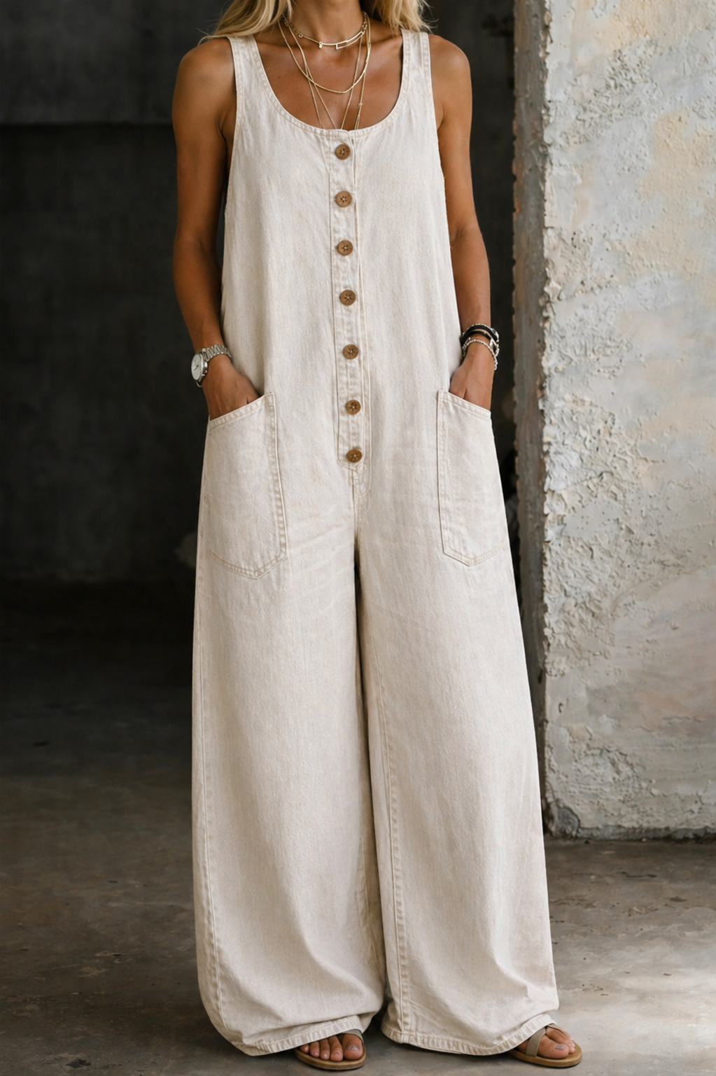 Iina | Vintage-pesty puuvillahaalari | Anne Helsinki
