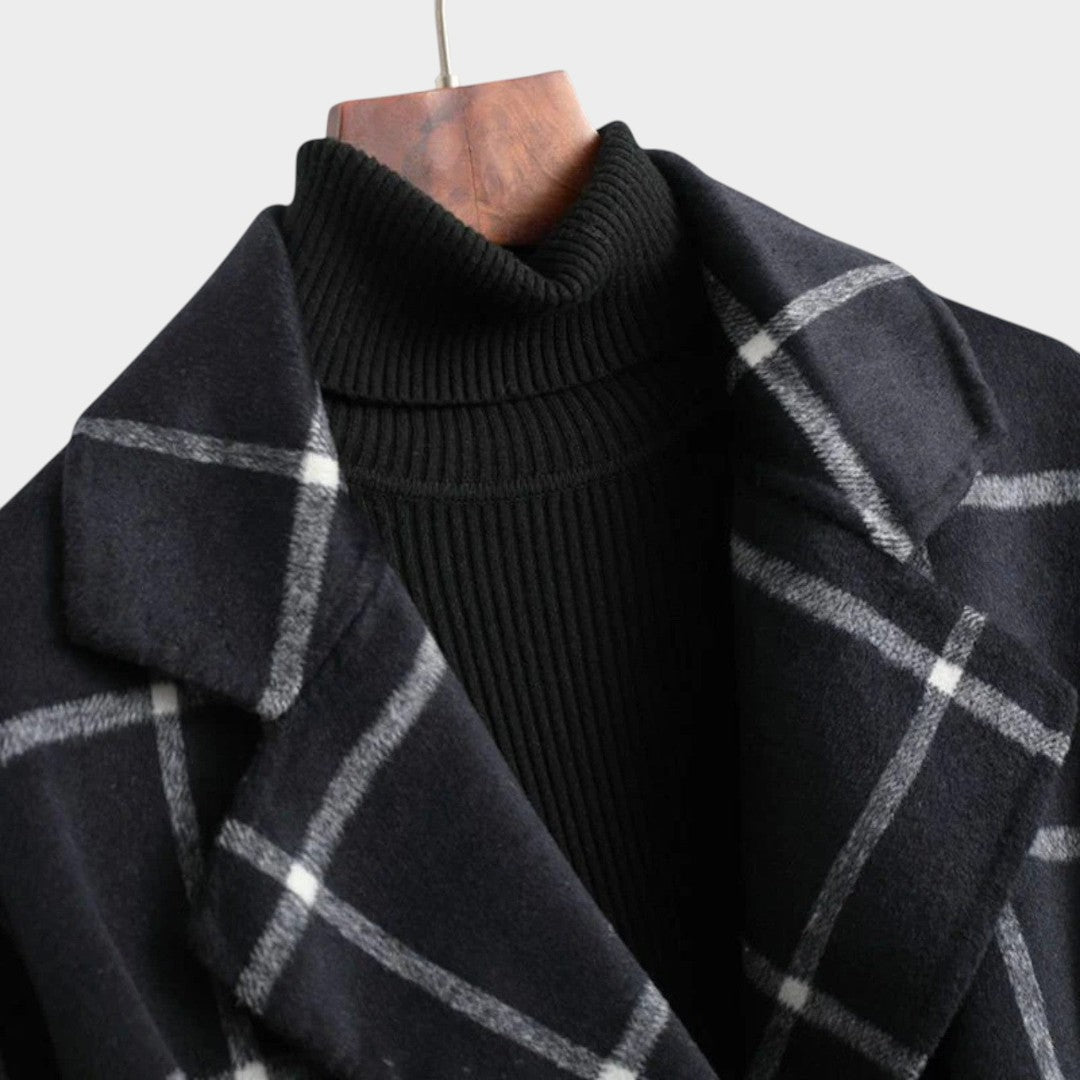 Inkeri | Ruudullinen syystakki | Anne Helsinki