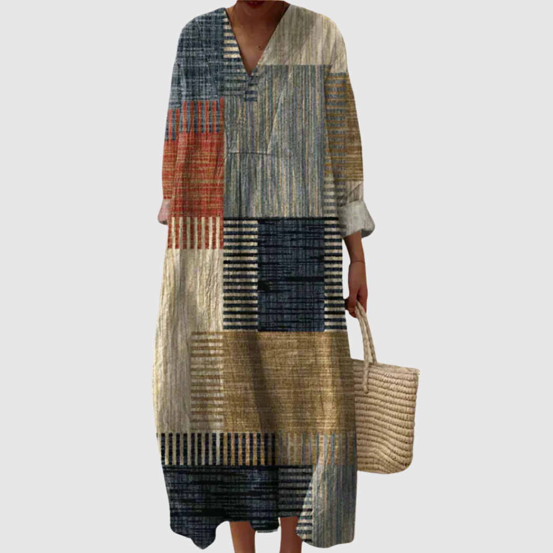 Iris | Abstrakti mekko | Anne Helsinki