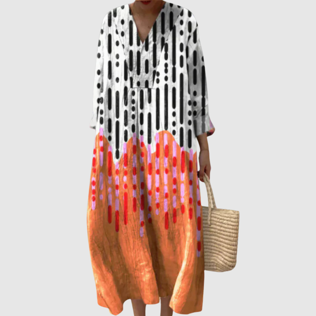 Lily | Geometrinen tunika-mekko | Anne Helsinki