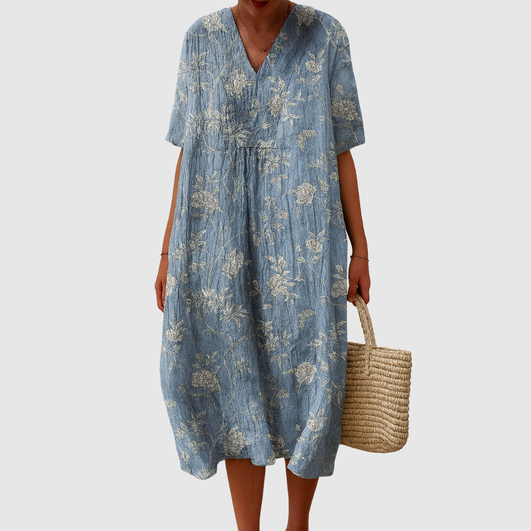 Olivia | Lagoon-mekko | Anne Helsinki