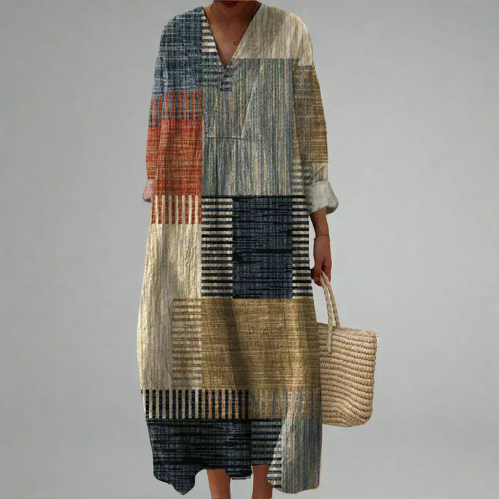 Iris | Abstrakti mekko | Anne Helsinki