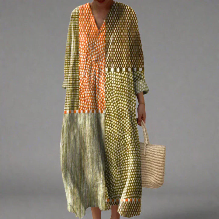 Isla | Kuvioitu mekko | Anne Helsinki