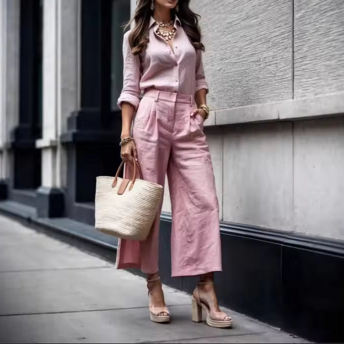 Noor™ | Laskeutuva setti housuilla | Anne Helsinki