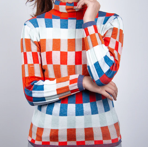 Erika | Patchwork poolotunika | Anne Helsinki