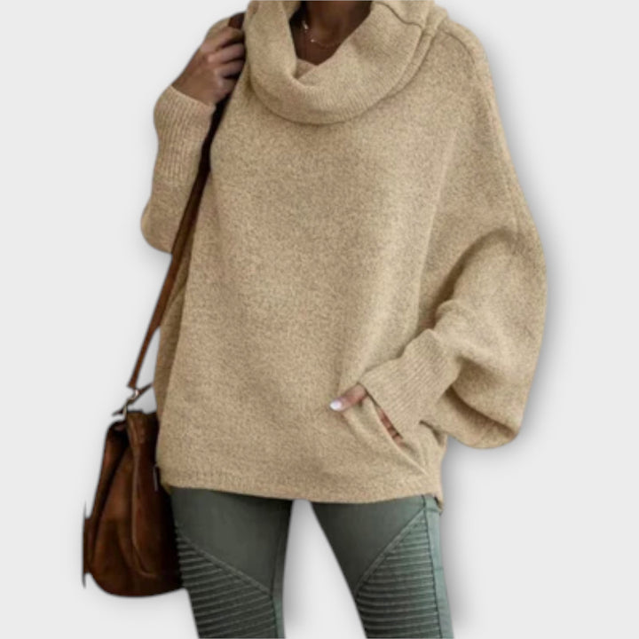 Ulrike | Tyylikäs turtleneck-naisten villapaita | Anne Helsinki