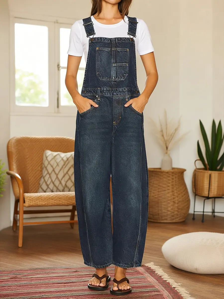 Nora | Denim yleisöhaalari taskuilla | Anne Helsinki
