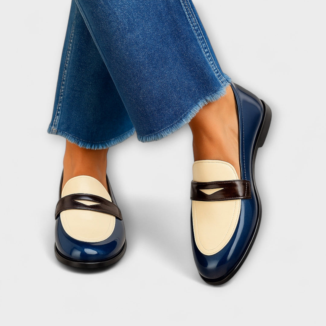 Claudia | Kaksiväriset loaferit | Anne Helsinki