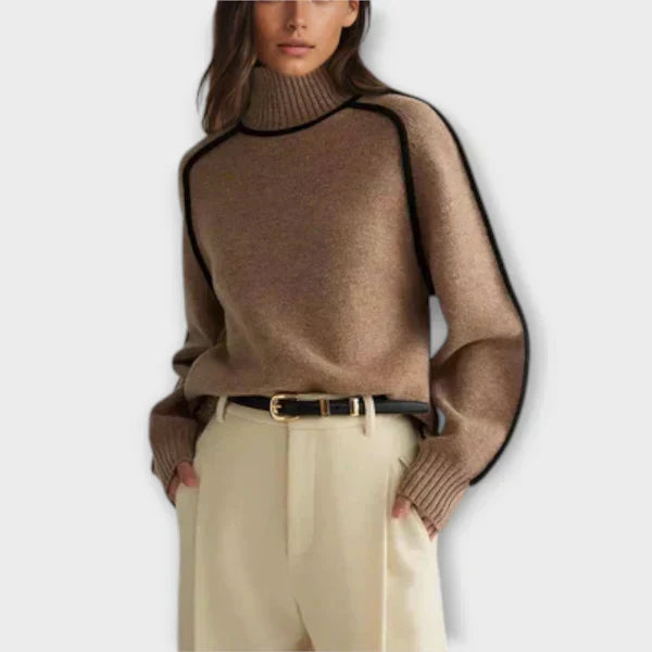 Emilia | Tyylikäs mekani ja elegantti pusero high neckissä | Anne Helsinki