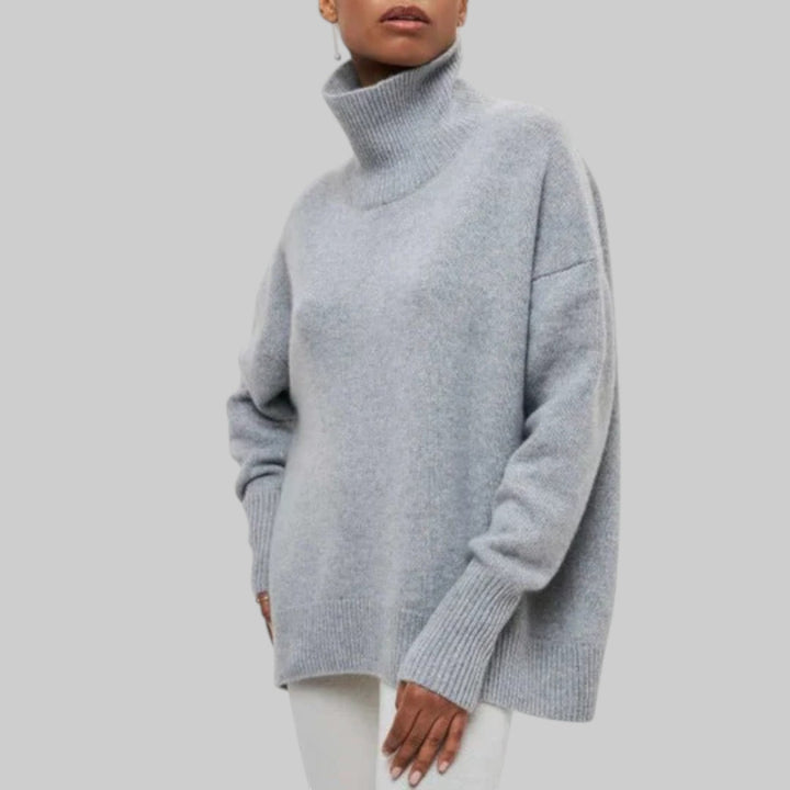 Amélie | Oversize puuvillainen huppari pyöreällä pääntiellä | Anne Helsinki