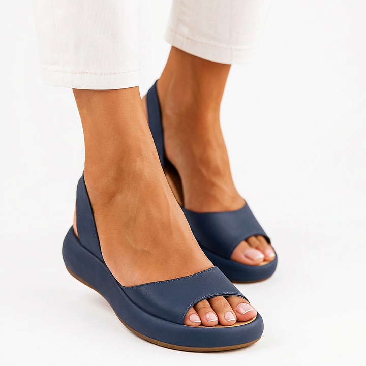 Evie™ | Liukumista estävät peep-Toe sandaalit – tyylikäs vakaus ja äärimmäinen mukavuus | Anne Helsinki