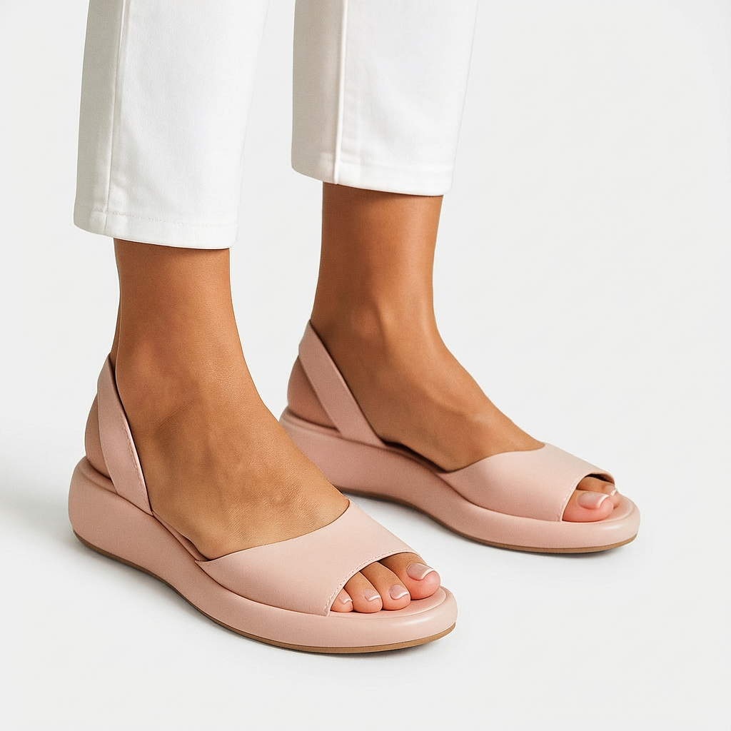 Evie™ | Liukumista estävät peep-Toe sandaalit – tyylikäs vakaus ja äärimmäinen mukavuus | Anne Helsinki