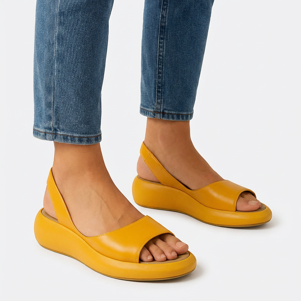 Evie™ | Liukumista estävät peep-Toe sandaalit – tyylikäs vakaus ja äärimmäinen mukavuus | Anne Helsinki