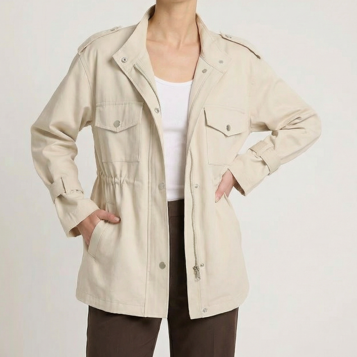 Hilja | Utility-henkinen takki | Anne Helsinki
