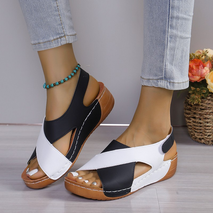 Ava | Comfort wedge sandalet | Anne Helsinki