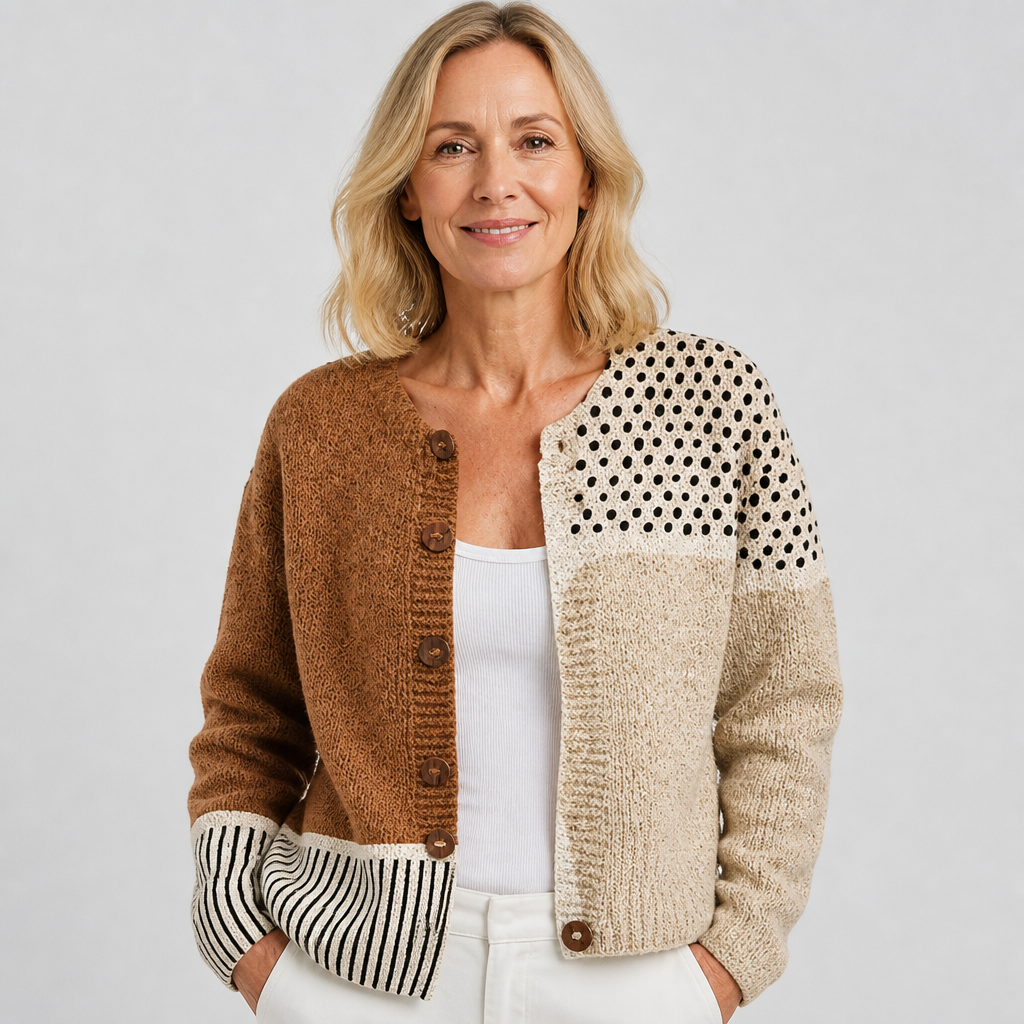 Eloise | Kukkakuosinen vintageneuletakki | Anne Helsinki
