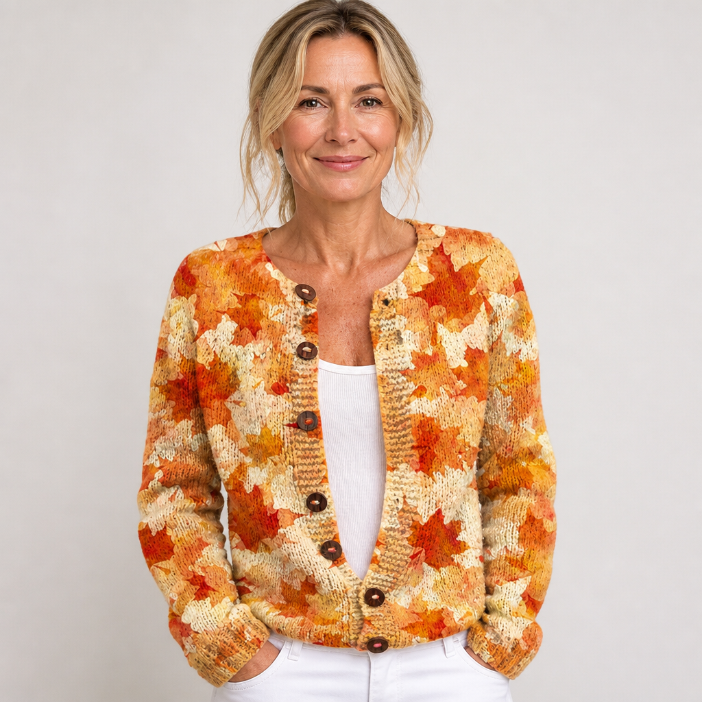 Briarwood | Kukkakuosinen vintageneuletakki | Anne Helsinki