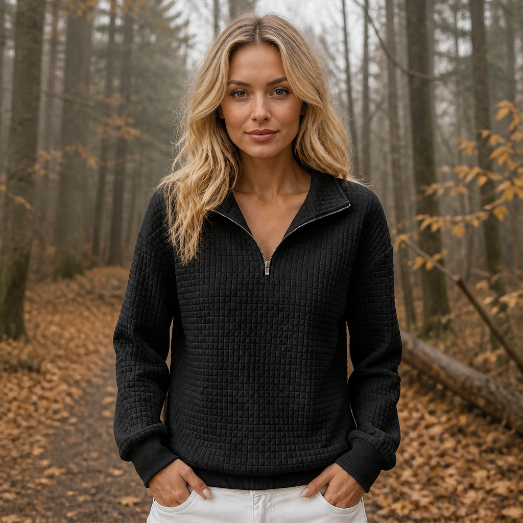 Alma | Tikattu puolivetoketjupusero