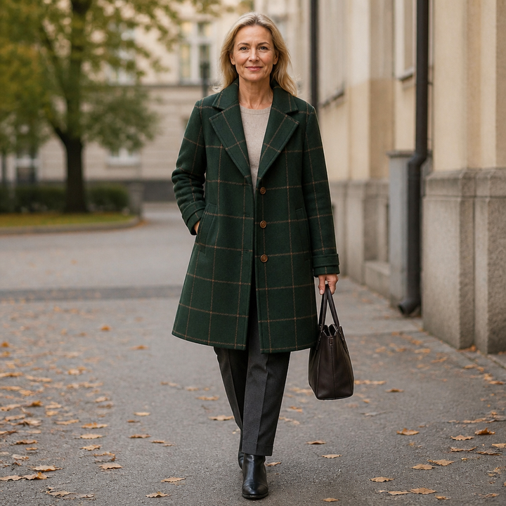 Inkeri | Ruudullinen syystakki