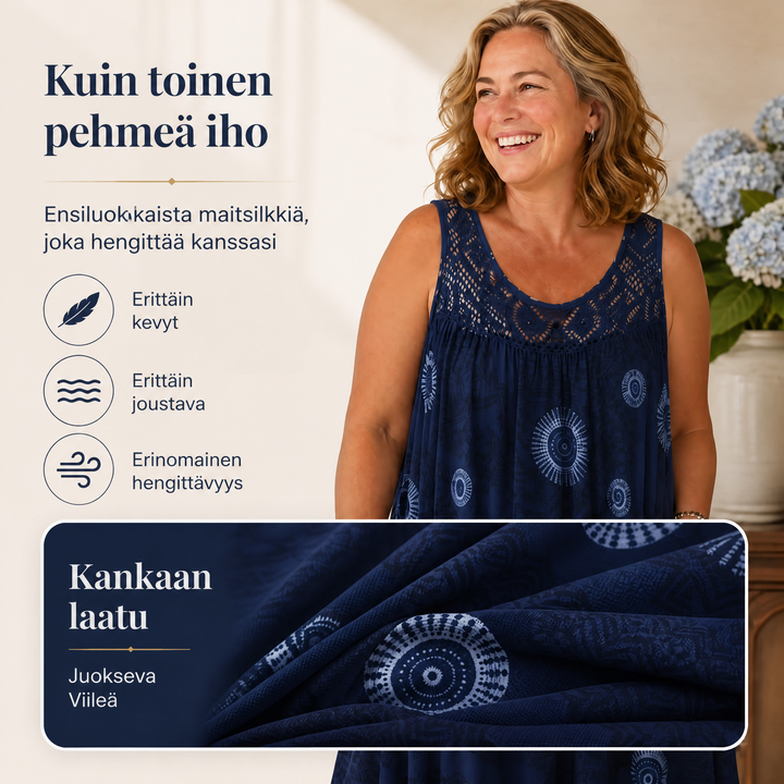 Solène | Kuvioitu kesämekko