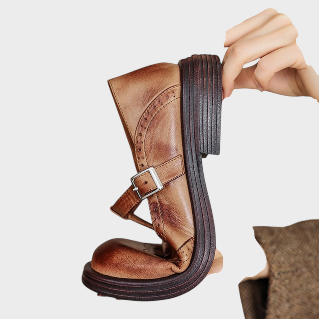 CAPITULINO | Elegantit nahkaiset mary jane - kengät | Anne Helsinki