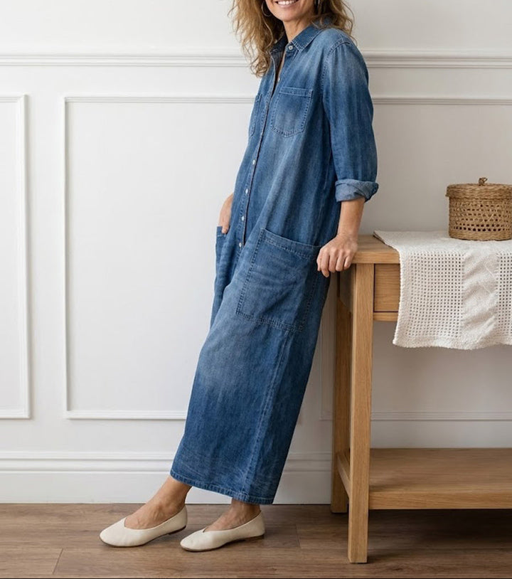 Ilona | Puuvillafarkkuhaalari | Anne Helsinki